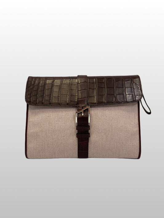 CLUTCH CANVAS | LILA